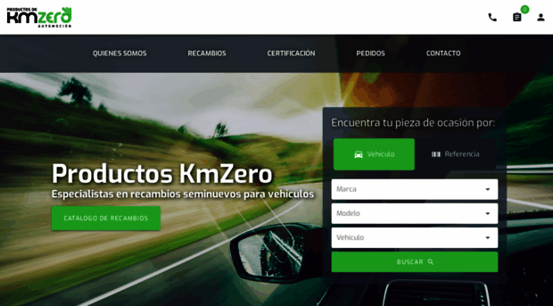 productoskmzero.com