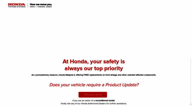 productrecall.honda.com.my