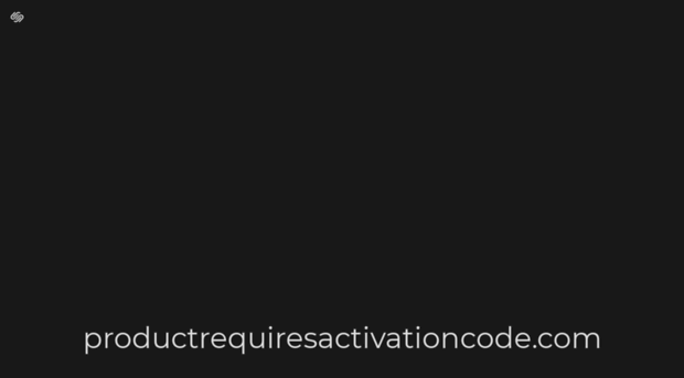 productrequiresactivationcode.com