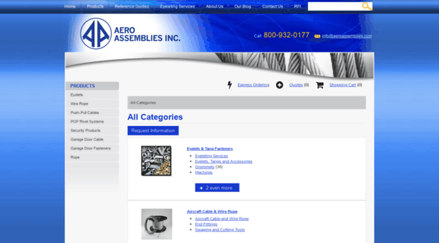 products.aeroassemblies.com