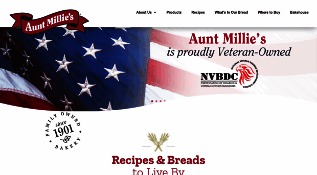 products.auntmillies.com