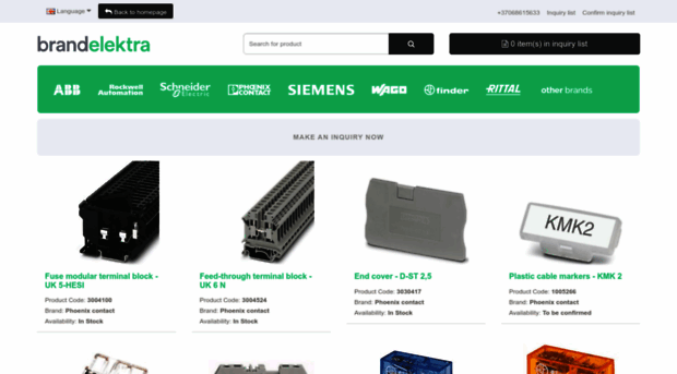 products.brandelektra.com