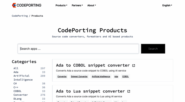 products.codeporting.app