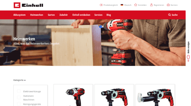 products.einhell.de