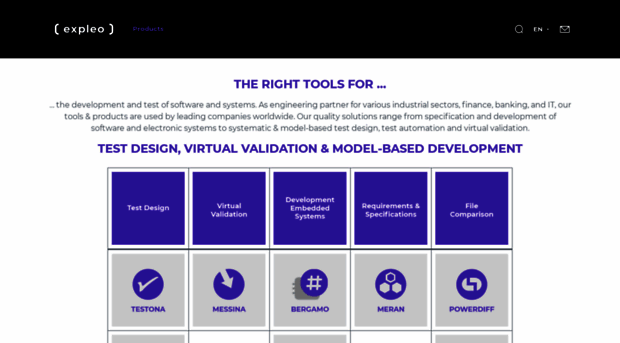 products.expleogroup.com