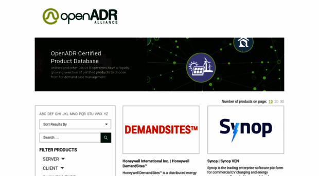 products.openadr.org