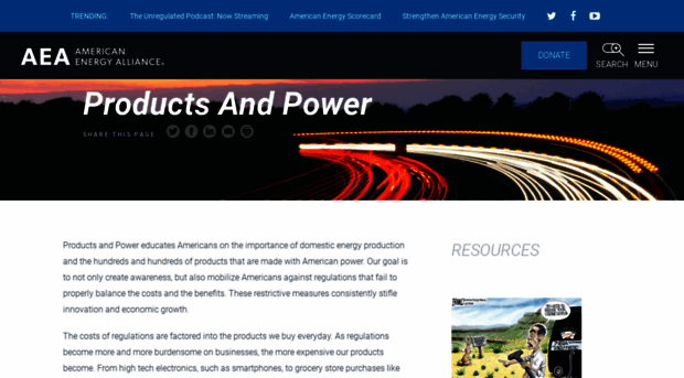 productsandpower.org