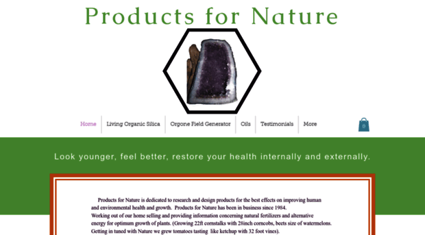 productsfornature.com