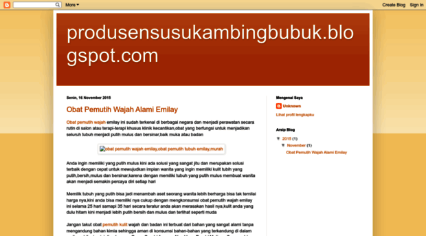 produsensusukambingbubuk.blogspot.com