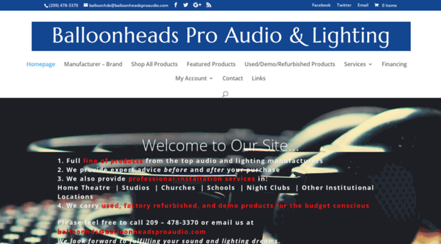 professionalaudiolighting.com