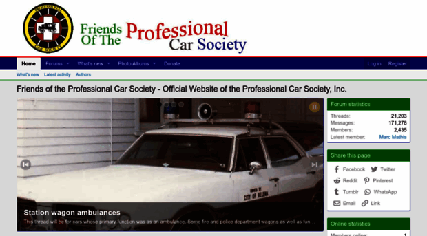 professionalcarsociety.org