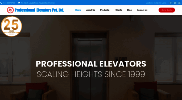 professionalelevators.com