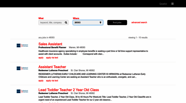professionalhrsolutions.jobaline.com