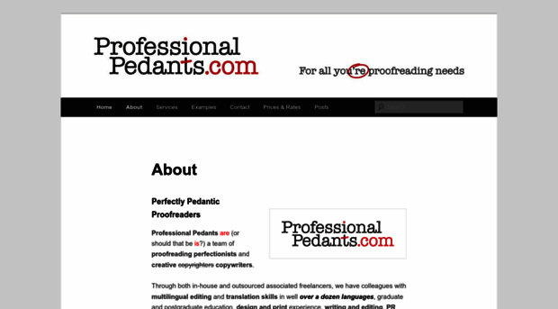 professionalpedants.com