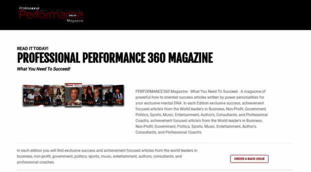 professionalperformancemagazine.com