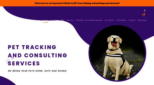 professionalpettrackers.com