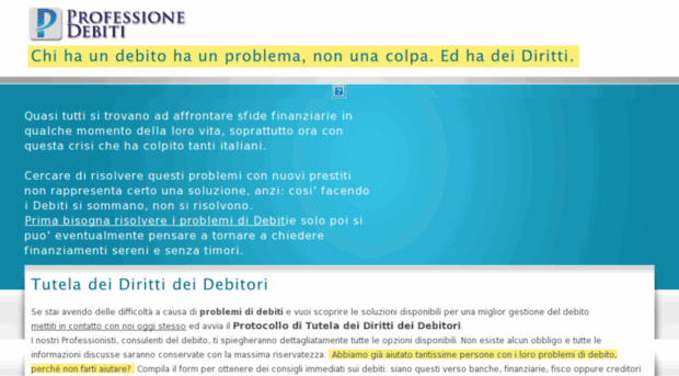 professionedebiti.it