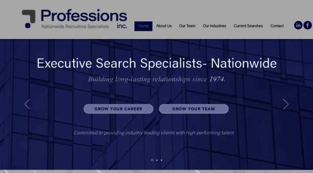 professionsinc.com