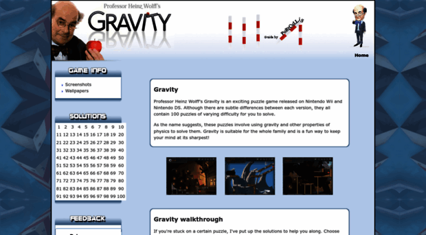 professorheinzwolffsgravity.com