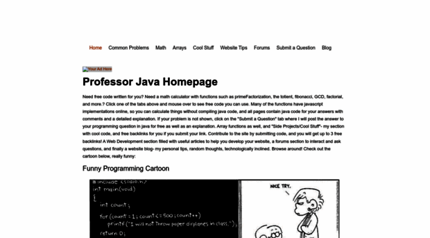 professorjava.weebly.com