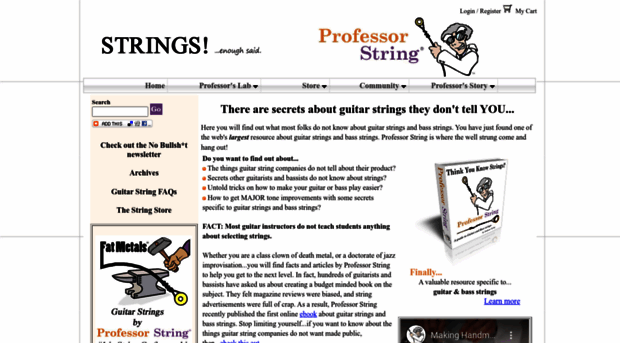 professorstring.com