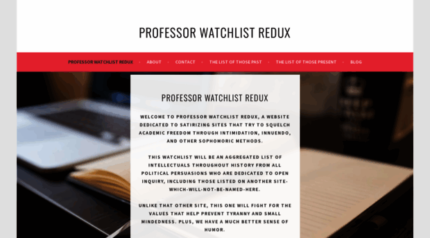 professorwatchlist.blog