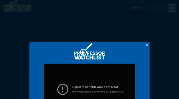 professorwatchlist.org