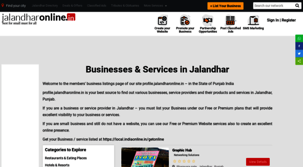 profile.jalandharonline.in
