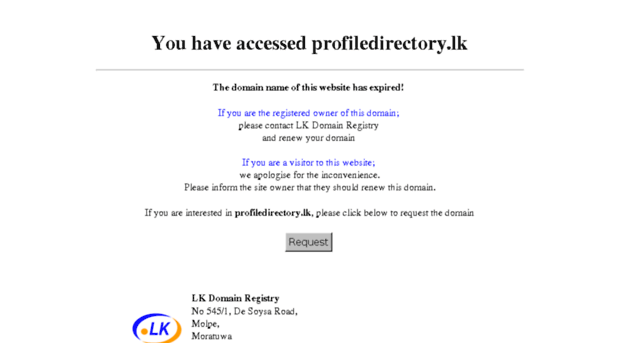 profiledirectory.lk