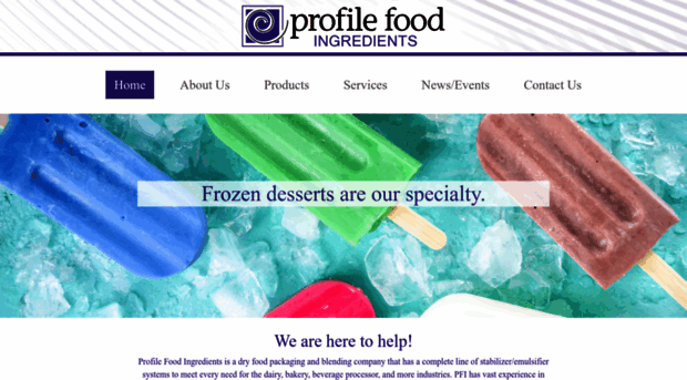 profilefoodingredients.com