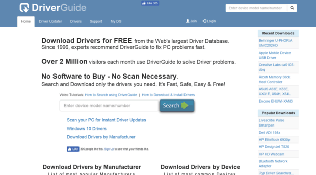 profiles.driverguide.com