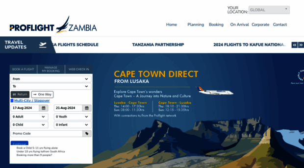 proflight-zambia.com