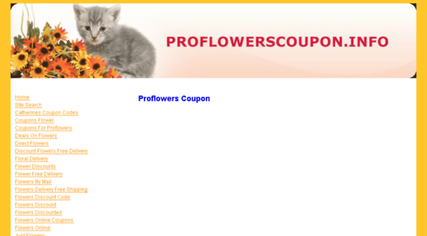 proflowerscoupon.info