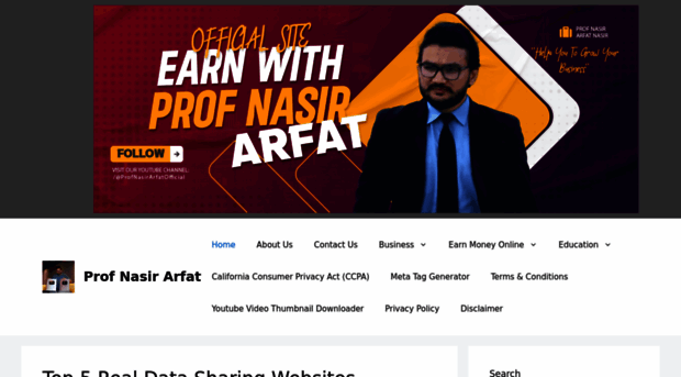 profnasirarfat.com