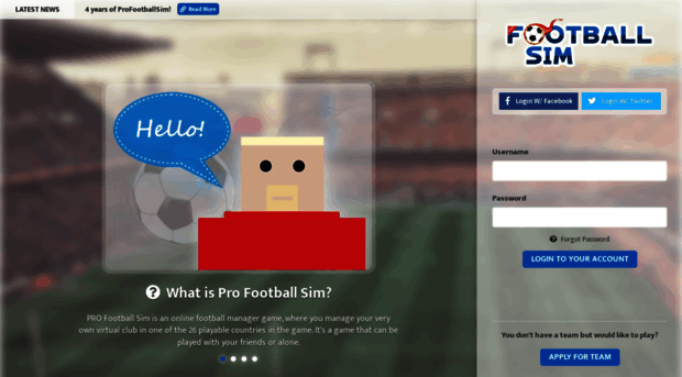 profootballsim.com