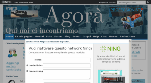 progettocicero.ning.com