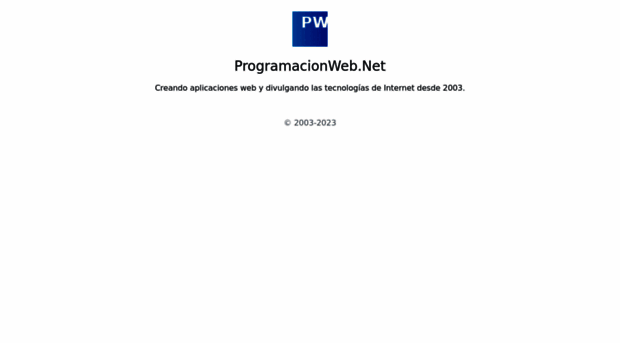 programacionweb.net