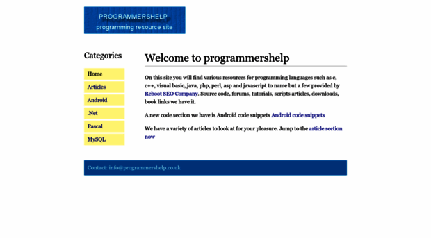 programmershelp.co.uk