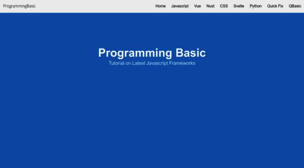 programmingbasic.com