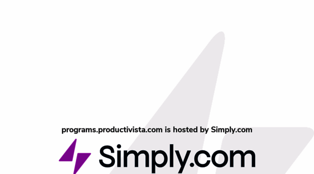 programs.productivista.com