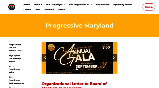 progressivemaryland.org