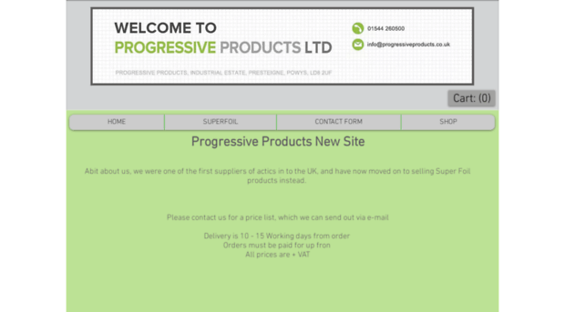 progressiveproducts.co.uk