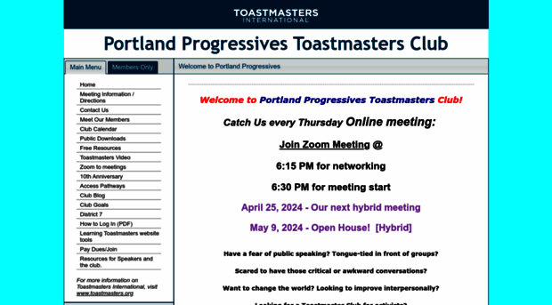 progressivestoastmasters.org