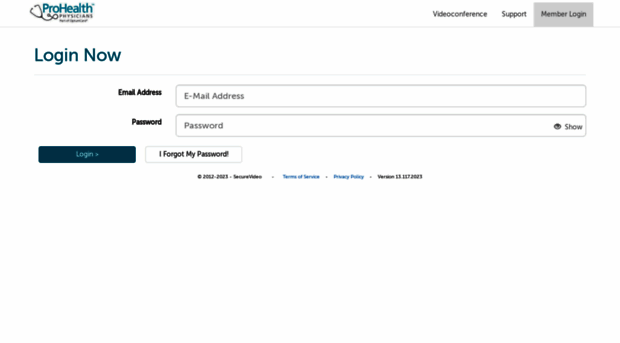 prohealthmd.securevideo.com