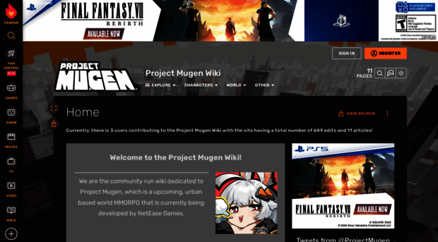 project-mugen.fandom.com