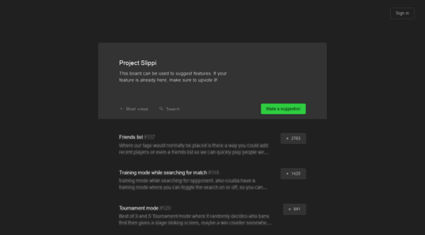 project-slippi.nolt.io