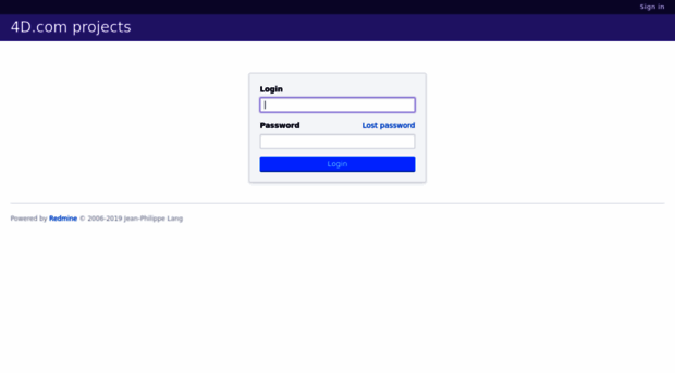 project.4d.com