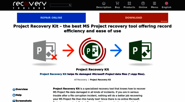 project.recoverytoolbox.com