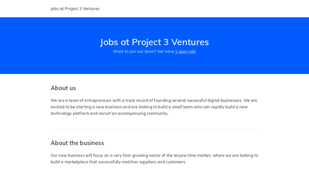 project3ventures.com