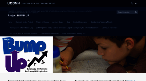 projectbumpup.education.uconn.edu - Project BUMP UP | Project BUMP ...
